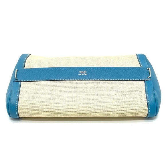 HERMES Blue Clutch Bag - Picture 1 of 11